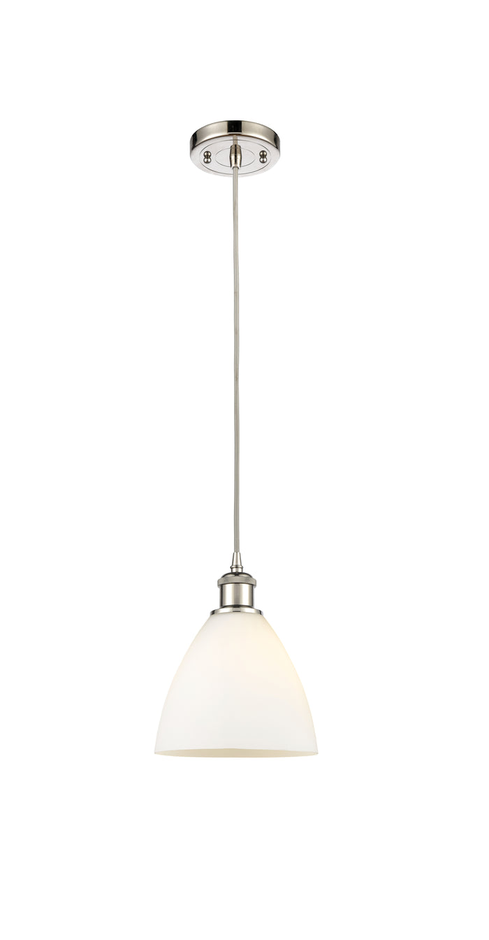 Polished Nickel / Matte White