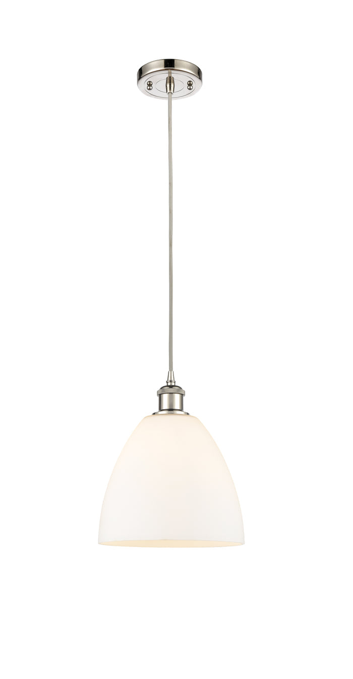 Polished Nickel / Matte White