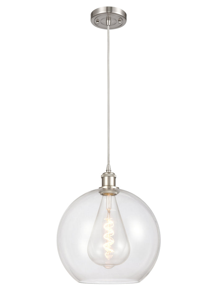 Brushed Satin Nickel / Clear