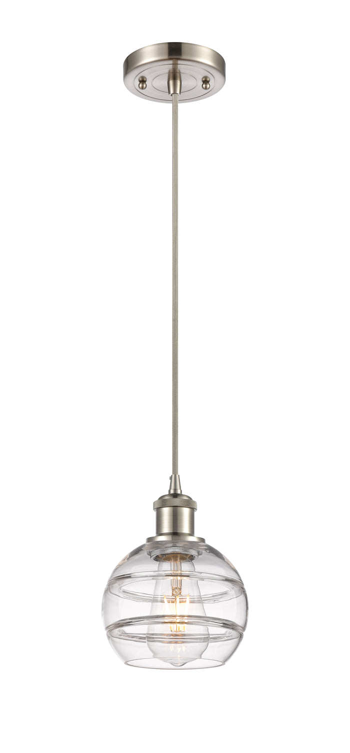 Brushed Satin Nickel / Clear