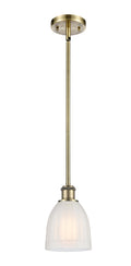Ballston Mini Pendant Antique Brass Finish