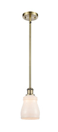 Ballston Mini Pendant Antique Brass Finish