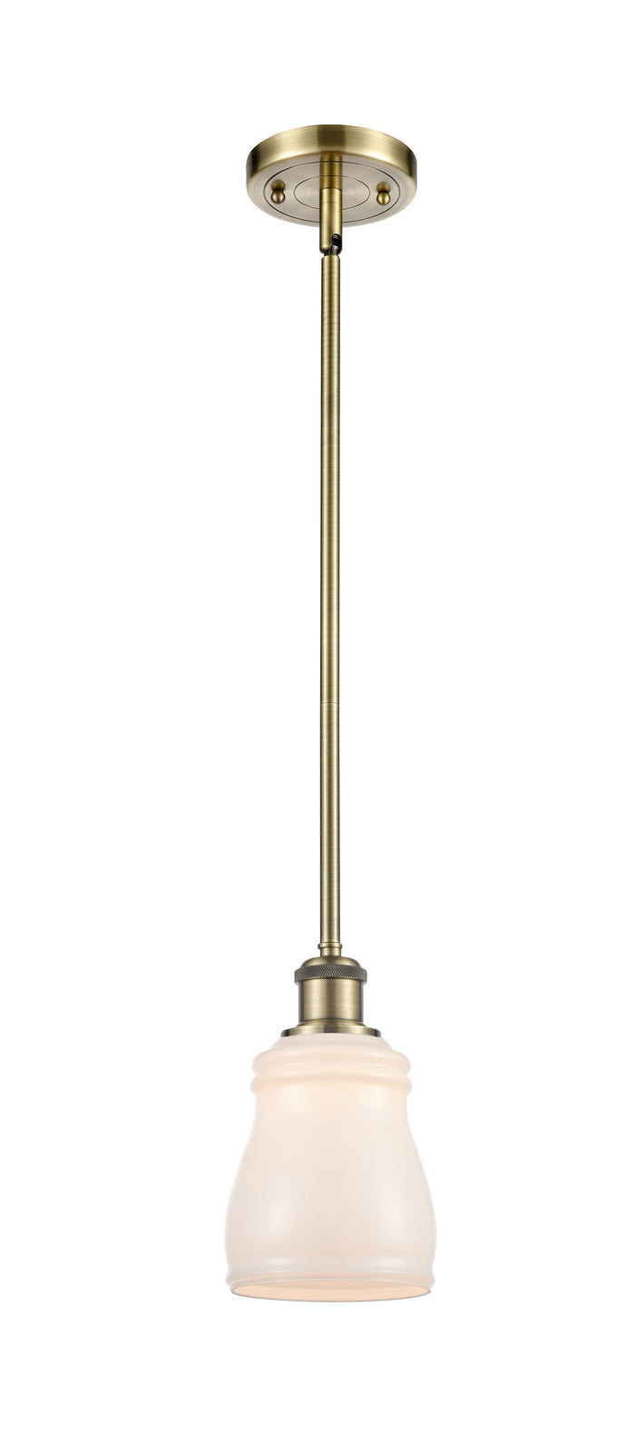 Ballston Mini Pendant Antique Brass Finish