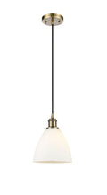 Ballston Mini Pendant Antique Brass Finish