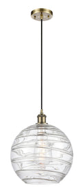 Ballston Mini Pendant Antique Brass Finish