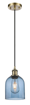 Ballston Mini Pendant Antique Brass Finish
