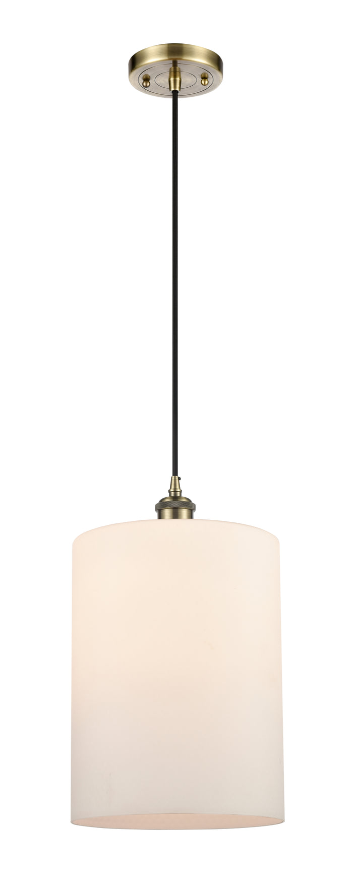 Ballston Mini Pendant Antique Brass Finish