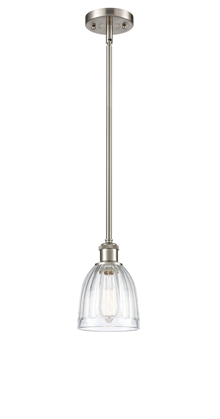 Brushed Satin Nickel / Clear