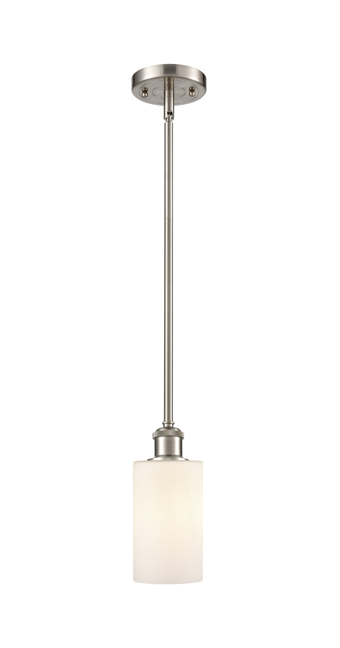 Brushed Satin Nickel / Matte White
