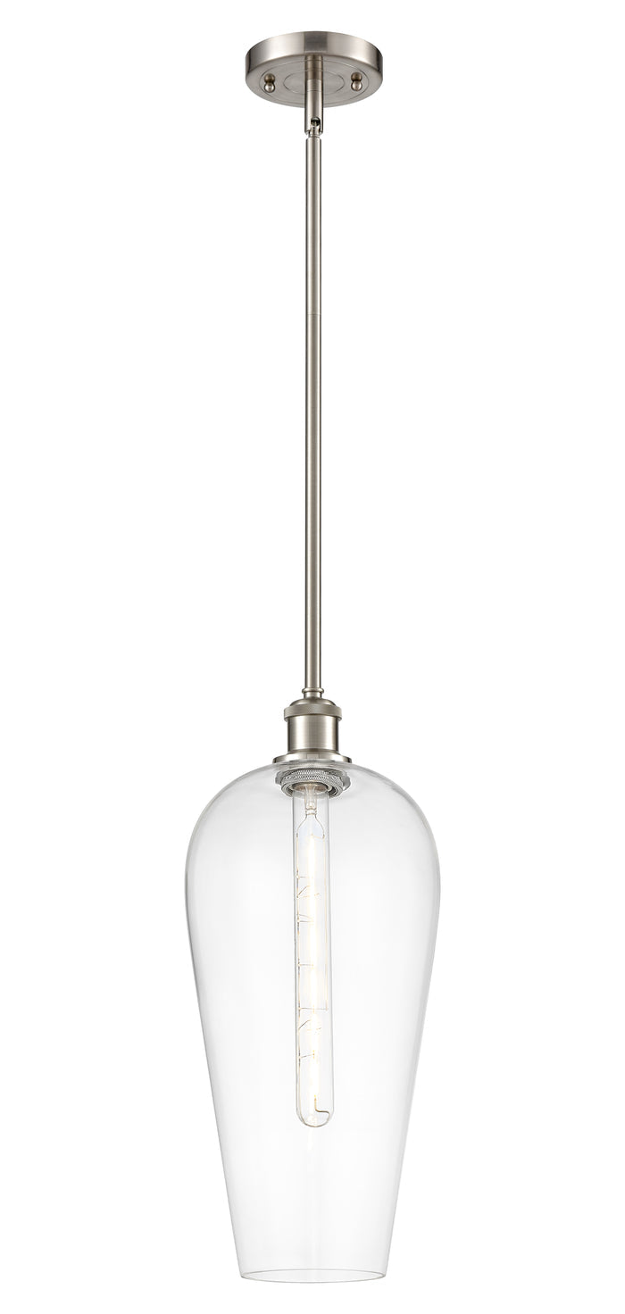 Brushed Satin Nickel / Clear