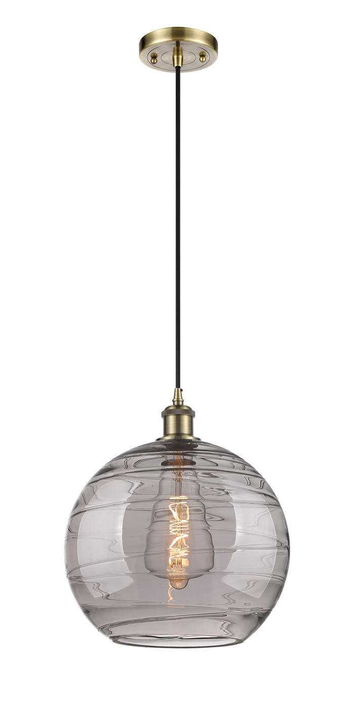 Ballston Mini Pendant Antique Brass Finish