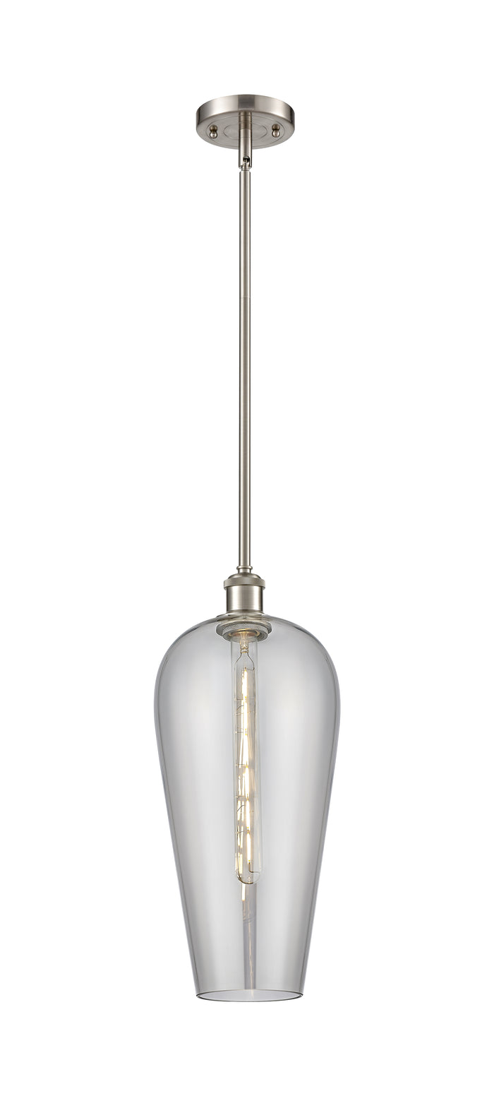 Brushed Satin Nickel / Light Smoke