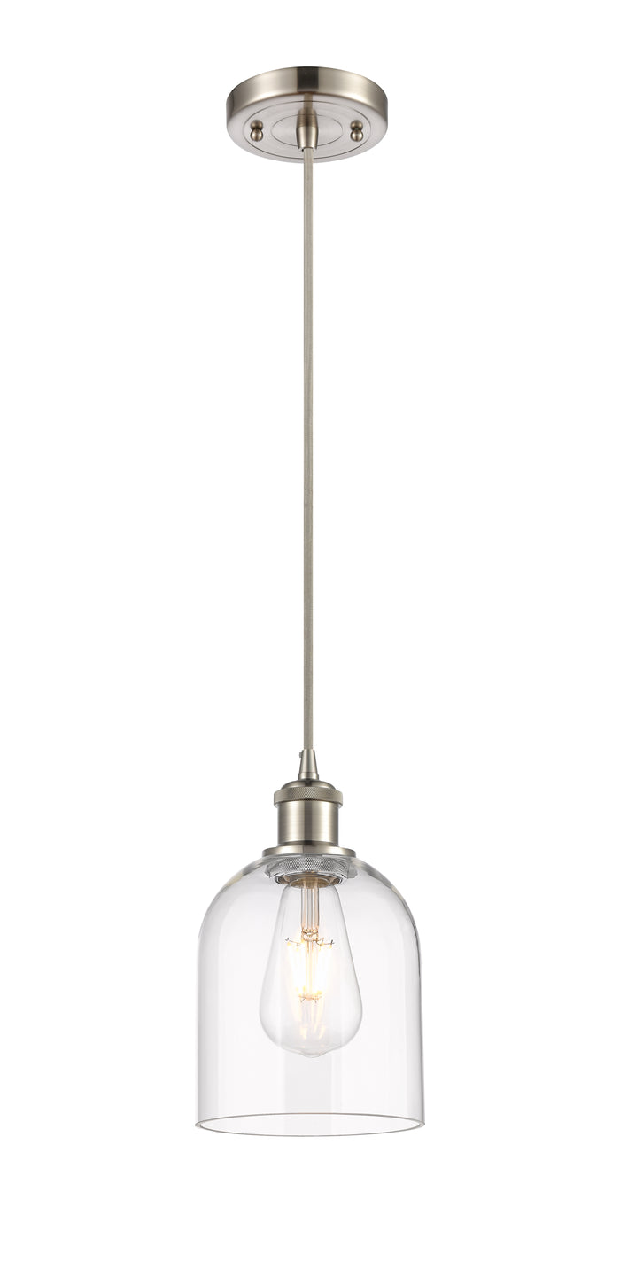 Brushed Satin Nickel / Clear