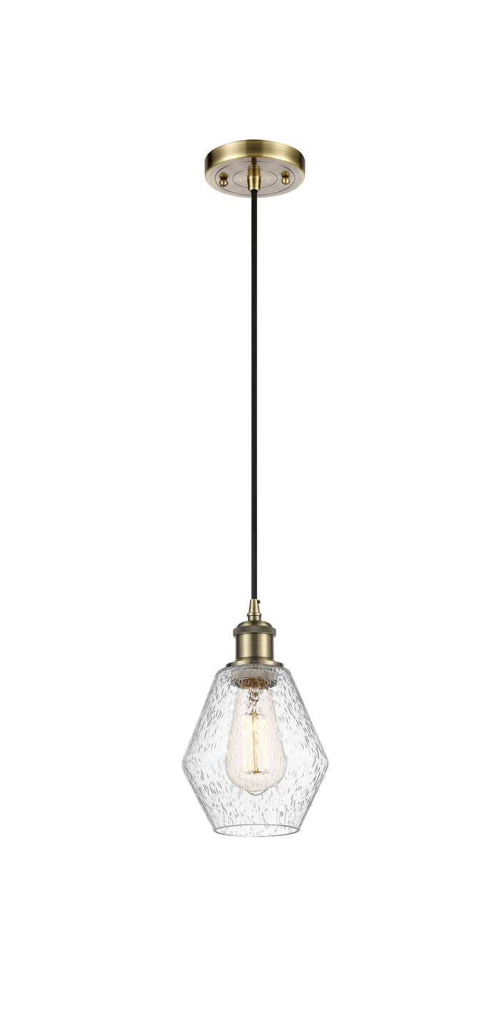 Ballston Mini Pendant Antique Brass Finish