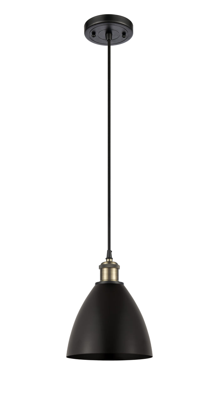 Ballston Mini Pendant Antique Brass Finish