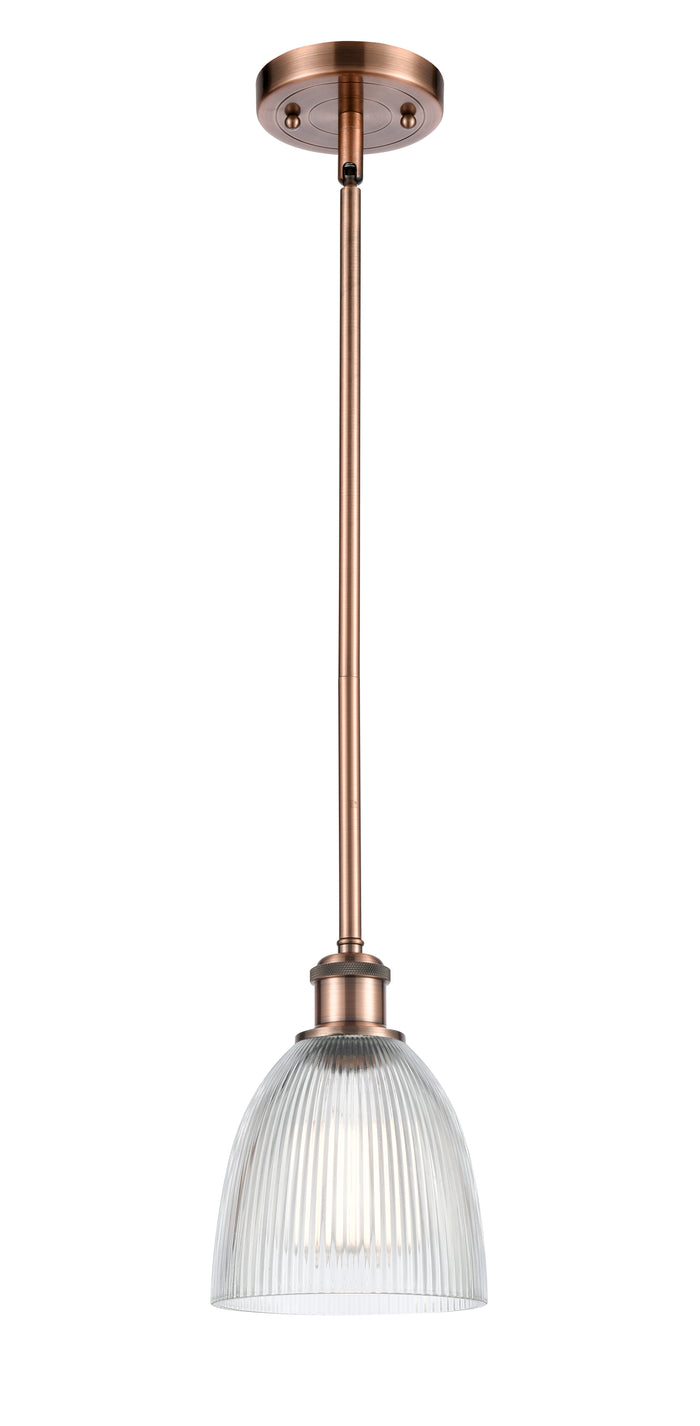 Ballston Mini Pendant Antique Brass Finish