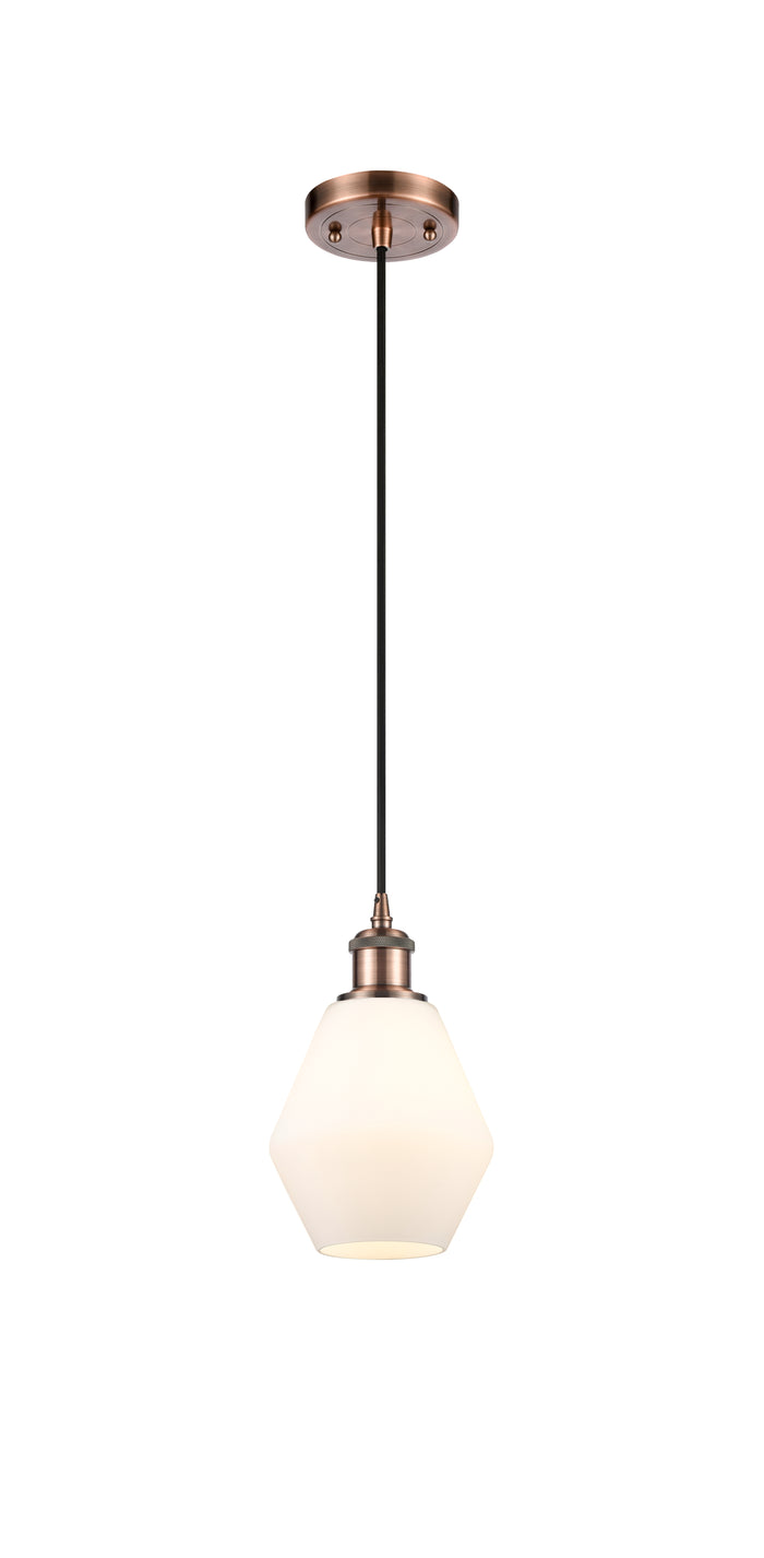 Ballston Mini Pendant Antique Brass Finish