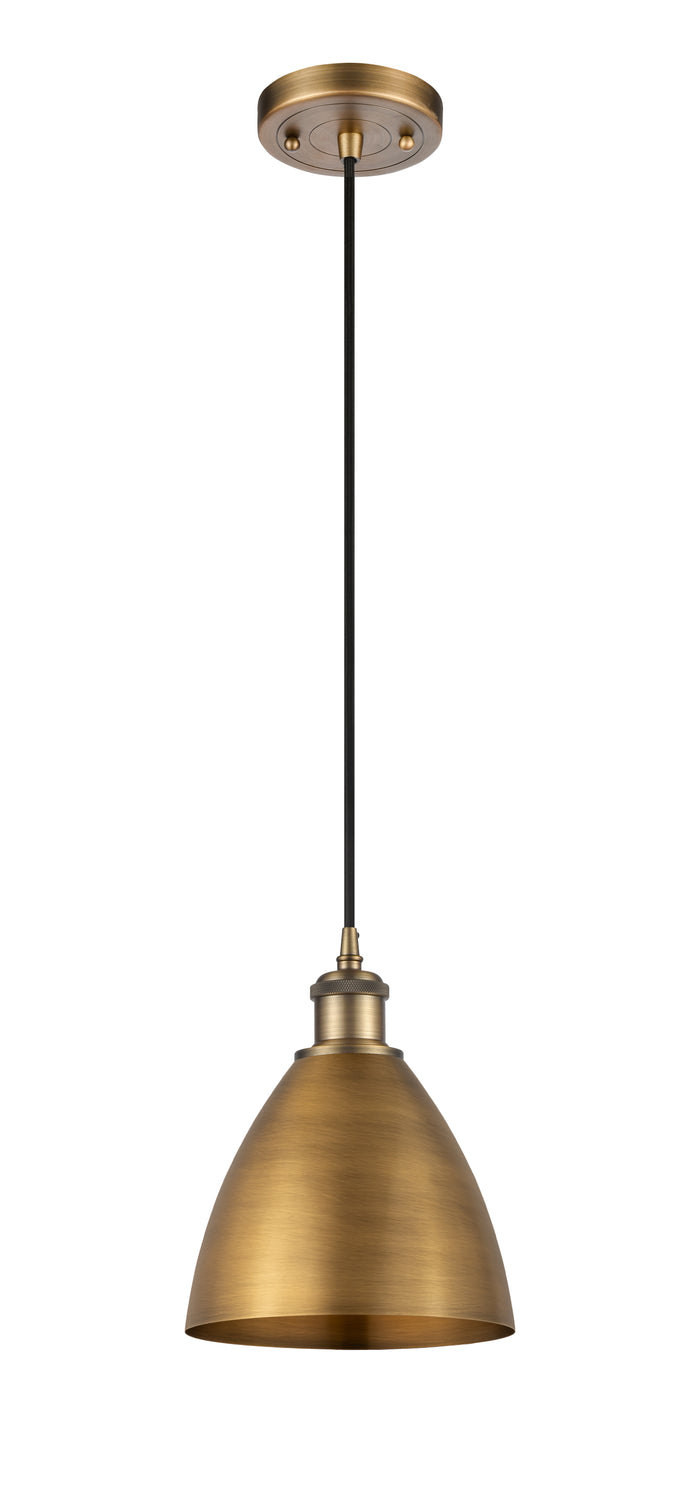 Ballston Mini Pendant Antique Brass Finish