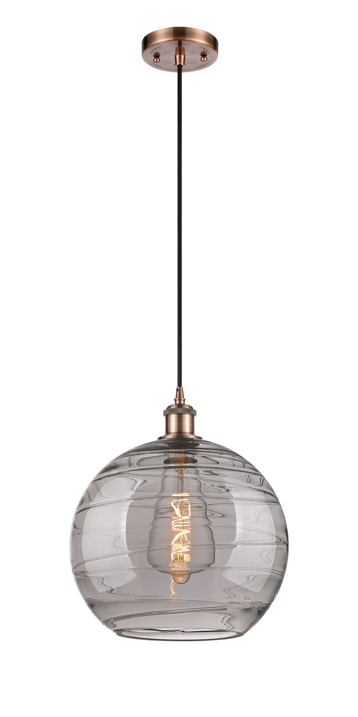 Ballston Mini Pendant Antique Brass Finish