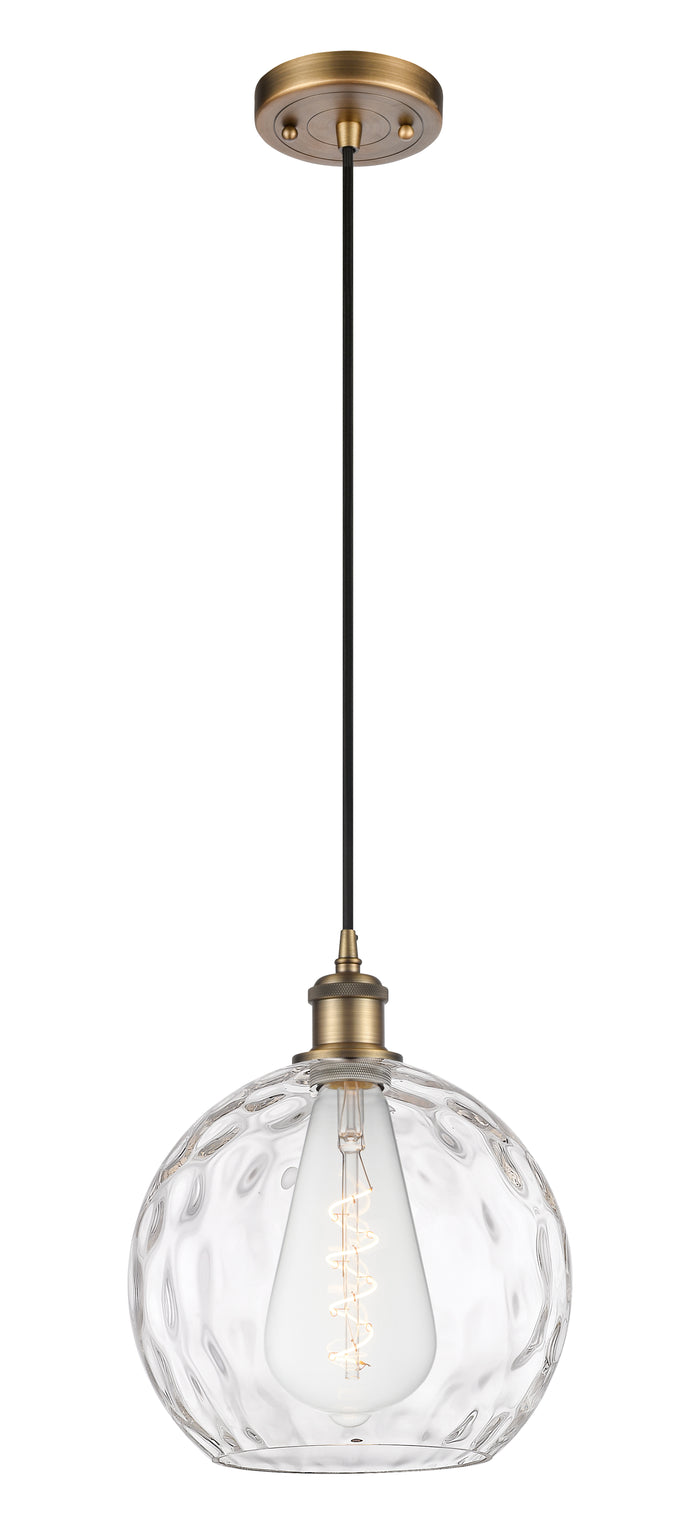 Ballston Mini Pendant Antique Brass Finish