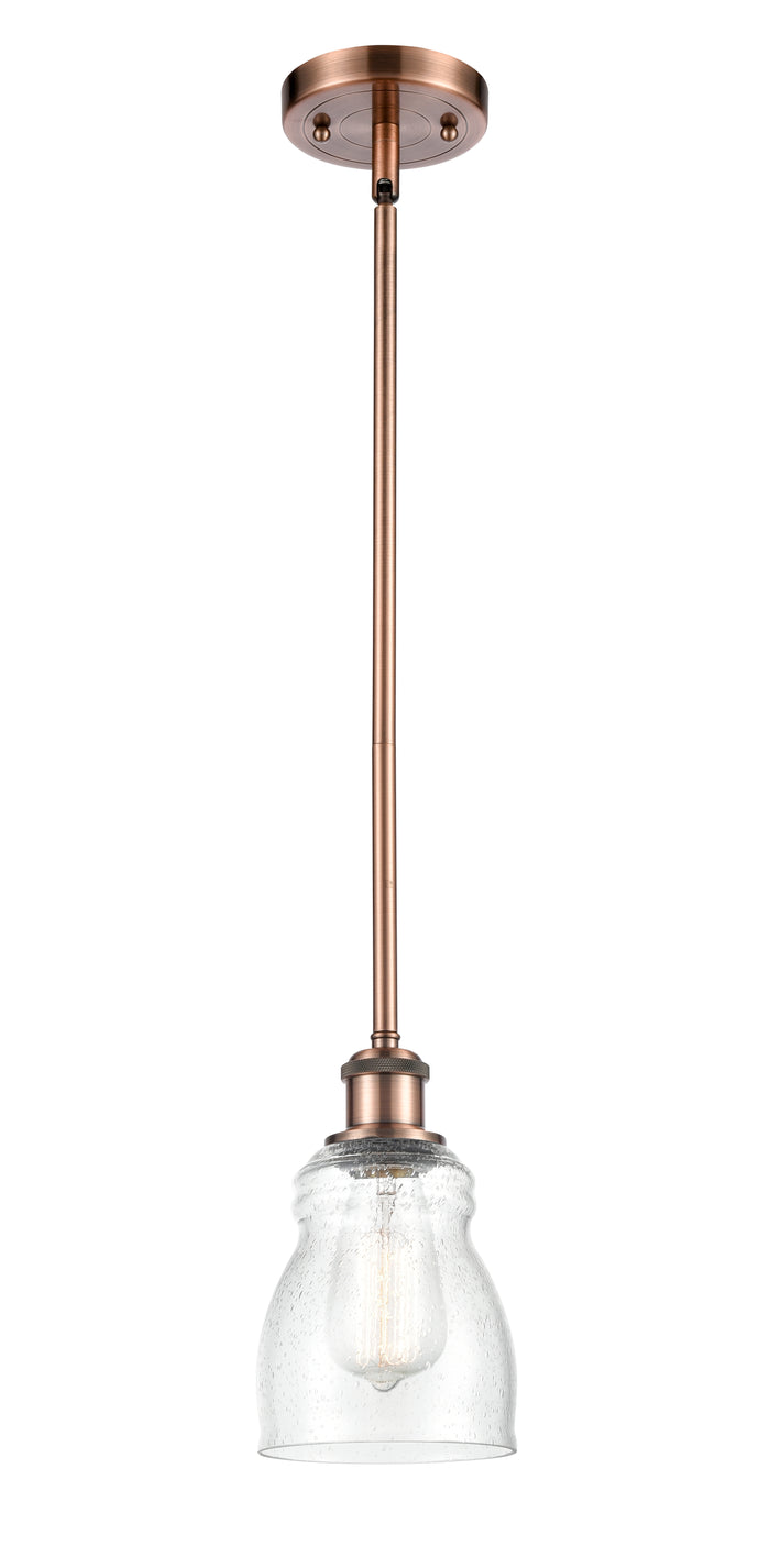 Ballston Mini Pendant Antique Brass Finish
