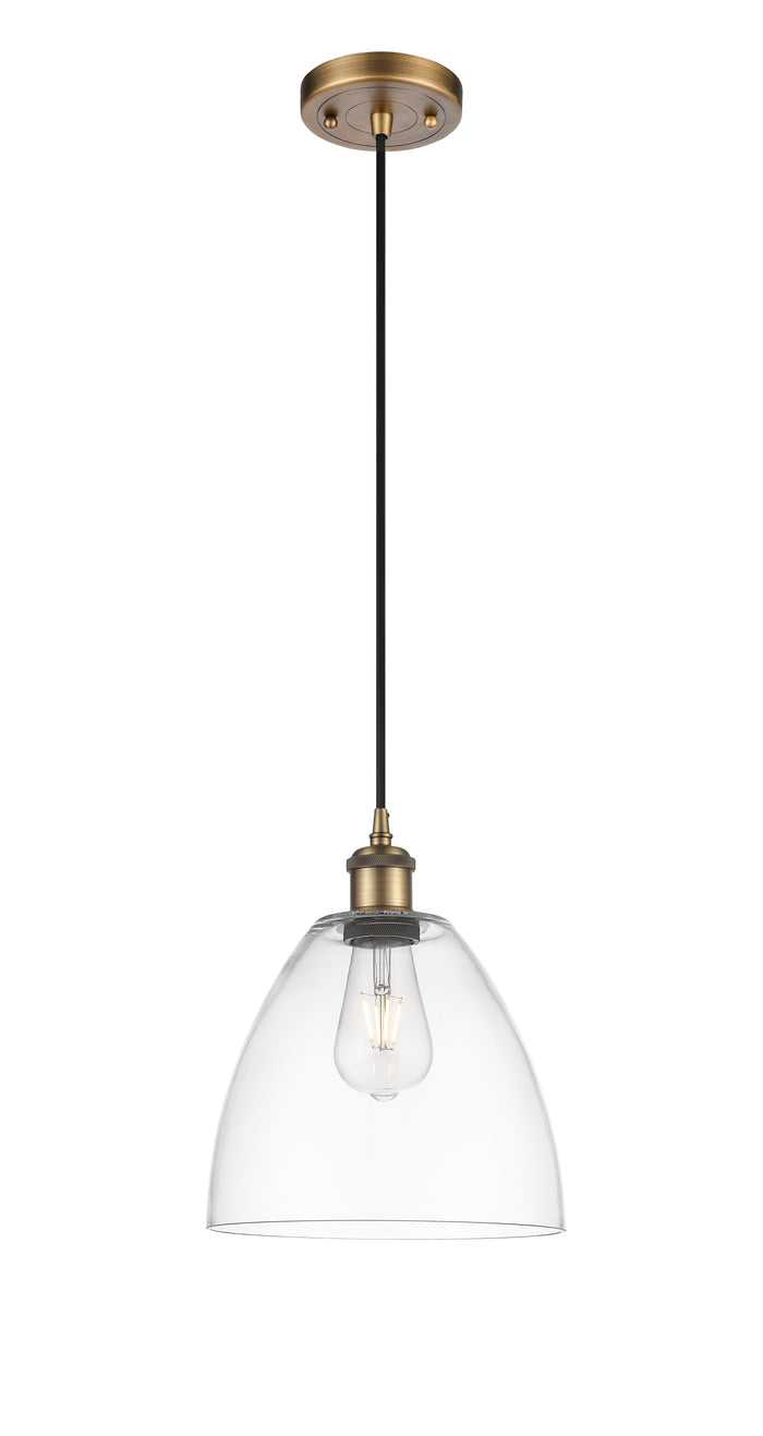Ballston Mini Pendant Antique Brass Finish