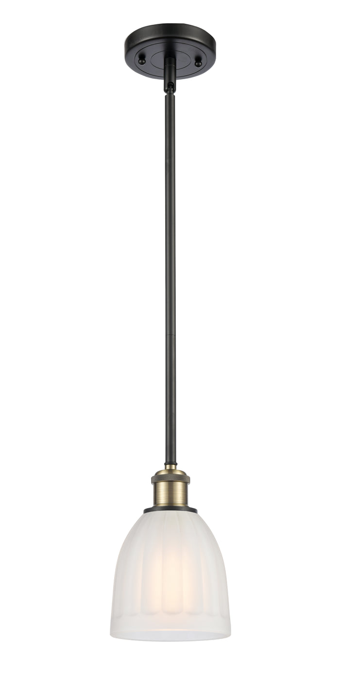 Ballston Mini Pendant Antique Brass Finish