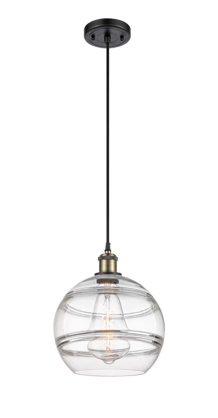 Ballston Mini Pendant Antique Brass Finish