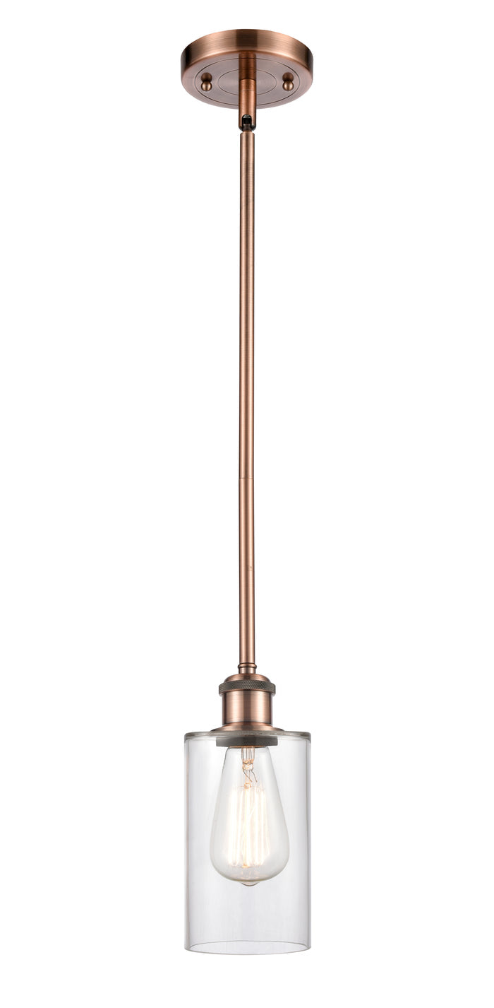 Ballston Mini Pendant Antique Brass Finish