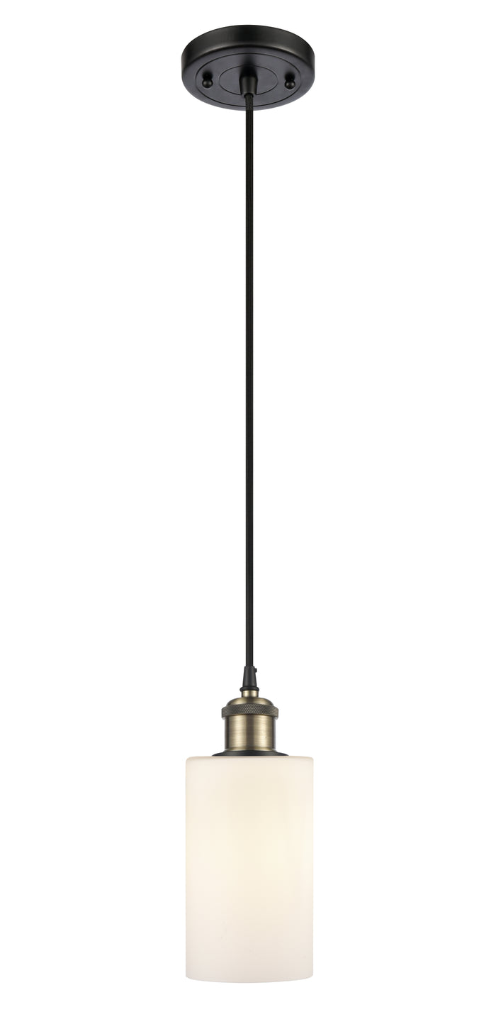 Ballston Mini Pendant Antique Brass Finish