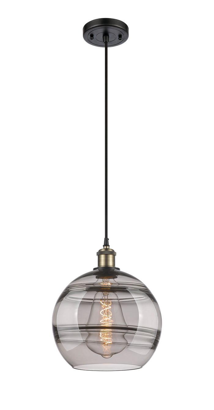 Ballston Mini Pendant Antique Brass Finish
