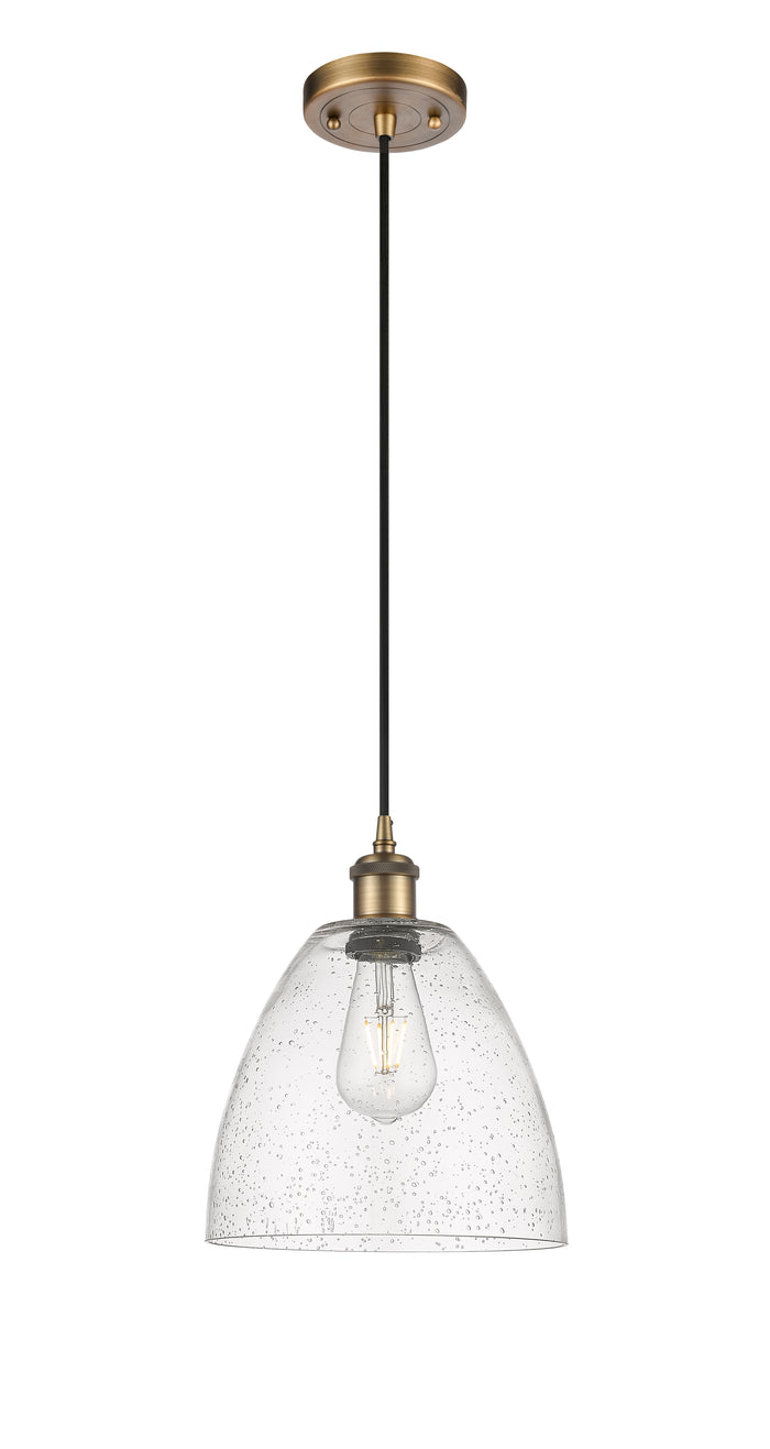 Ballston Mini Pendant Antique Brass Finish