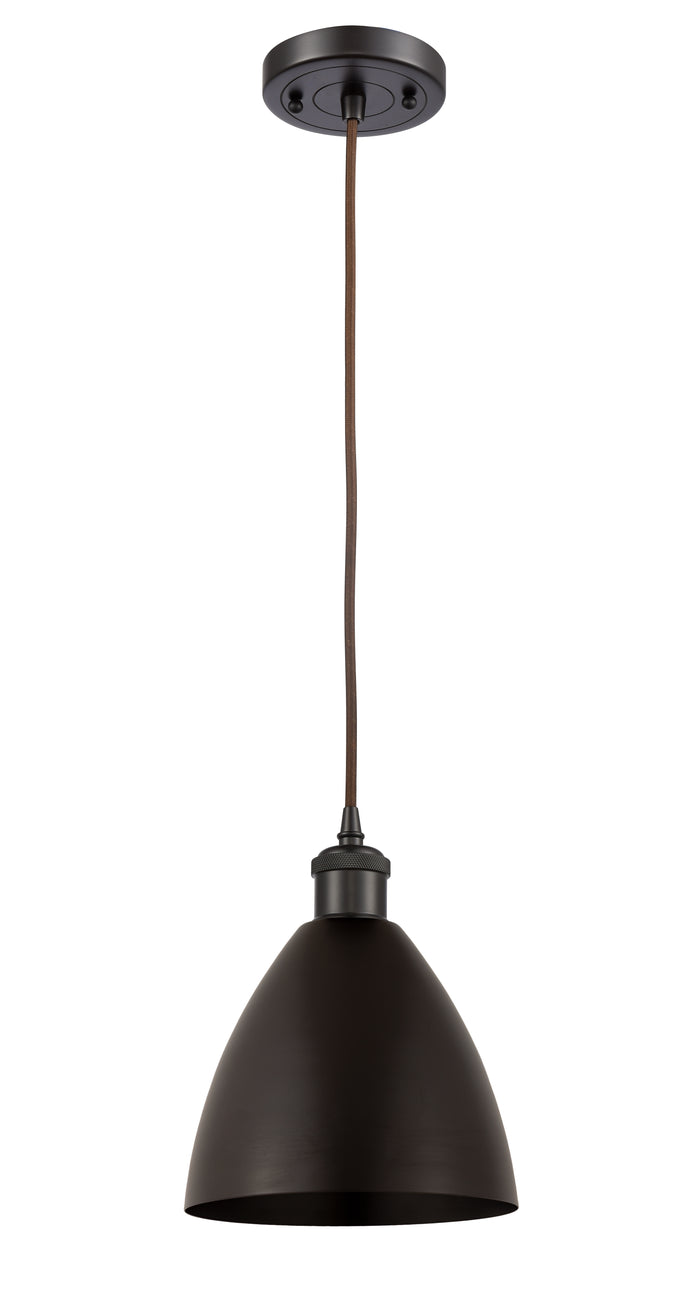 Ballston Mini Pendant Antique Brass Finish