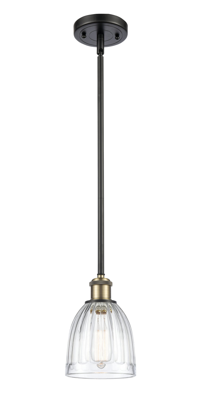 Ballston Mini Pendant Antique Brass Finish