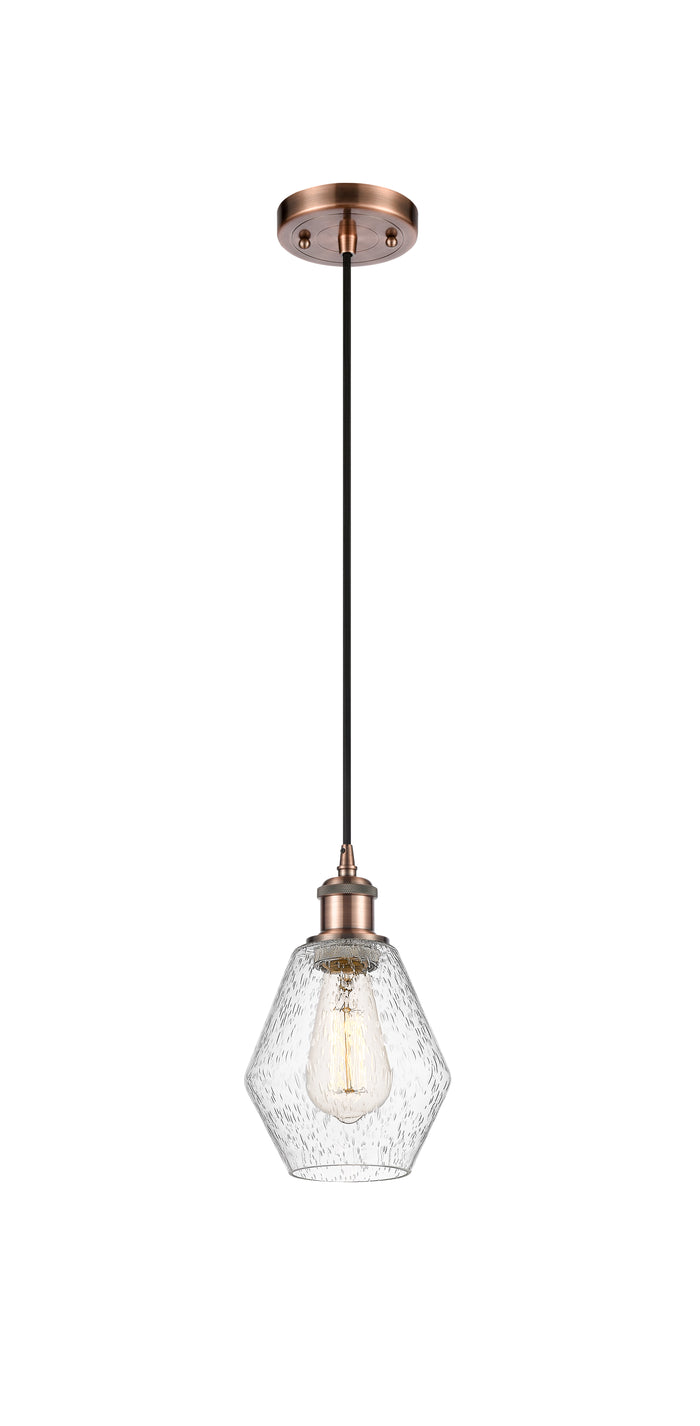 Ballston Mini Pendant Antique Brass Finish