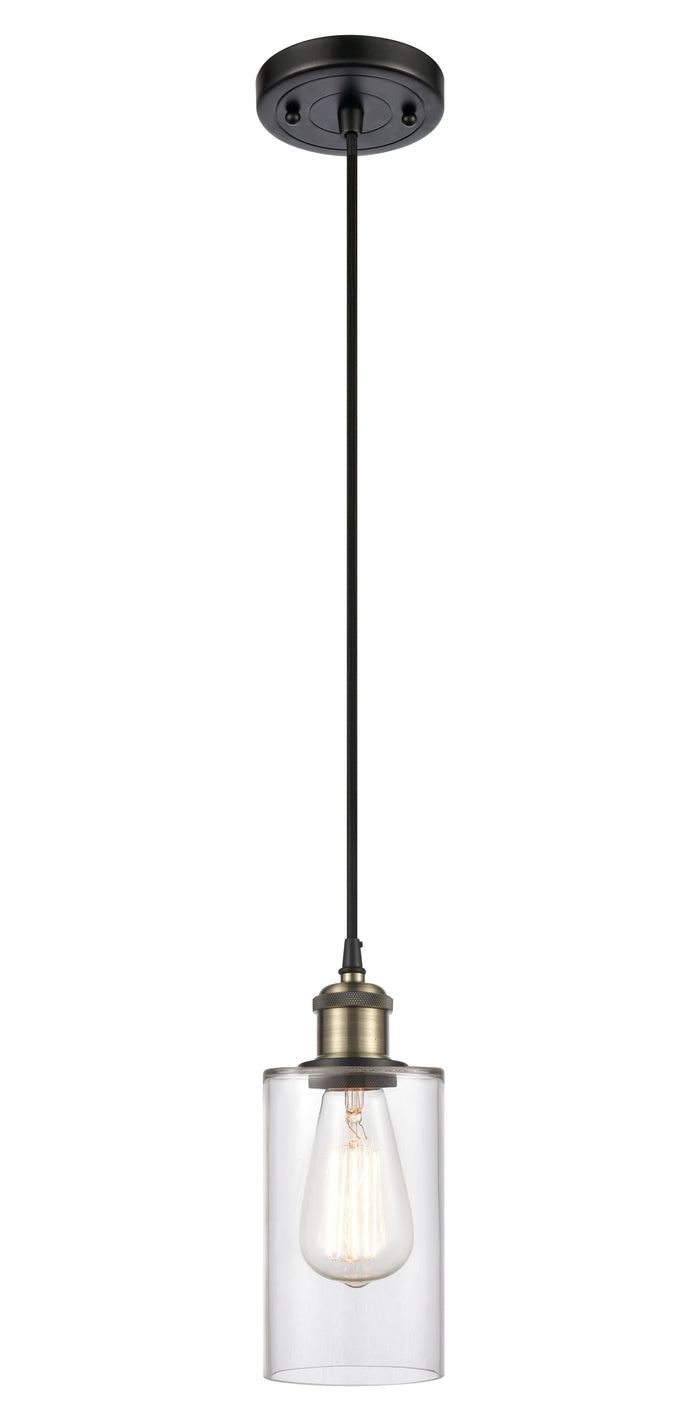 Ballston Mini Pendant Antique Brass Finish