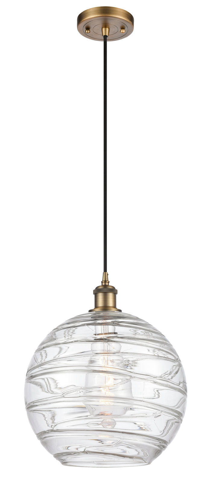 Ballston Mini Pendant Antique Brass Finish