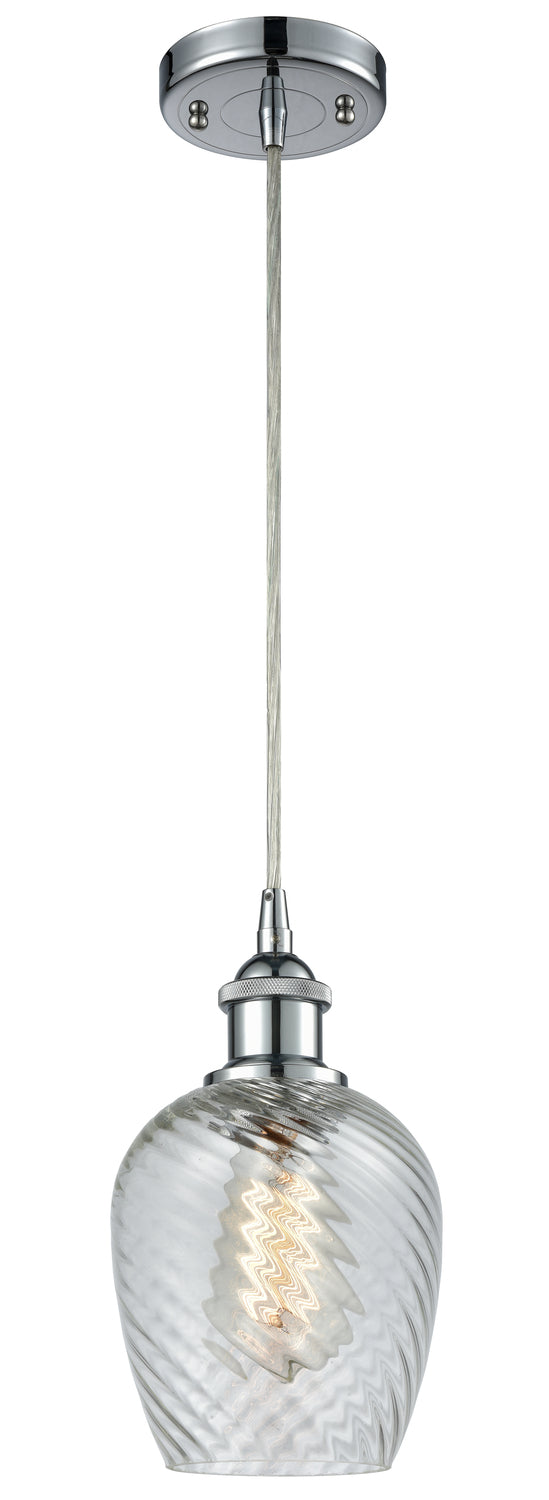 Ballston Mini Pendant Antique Brass Finish