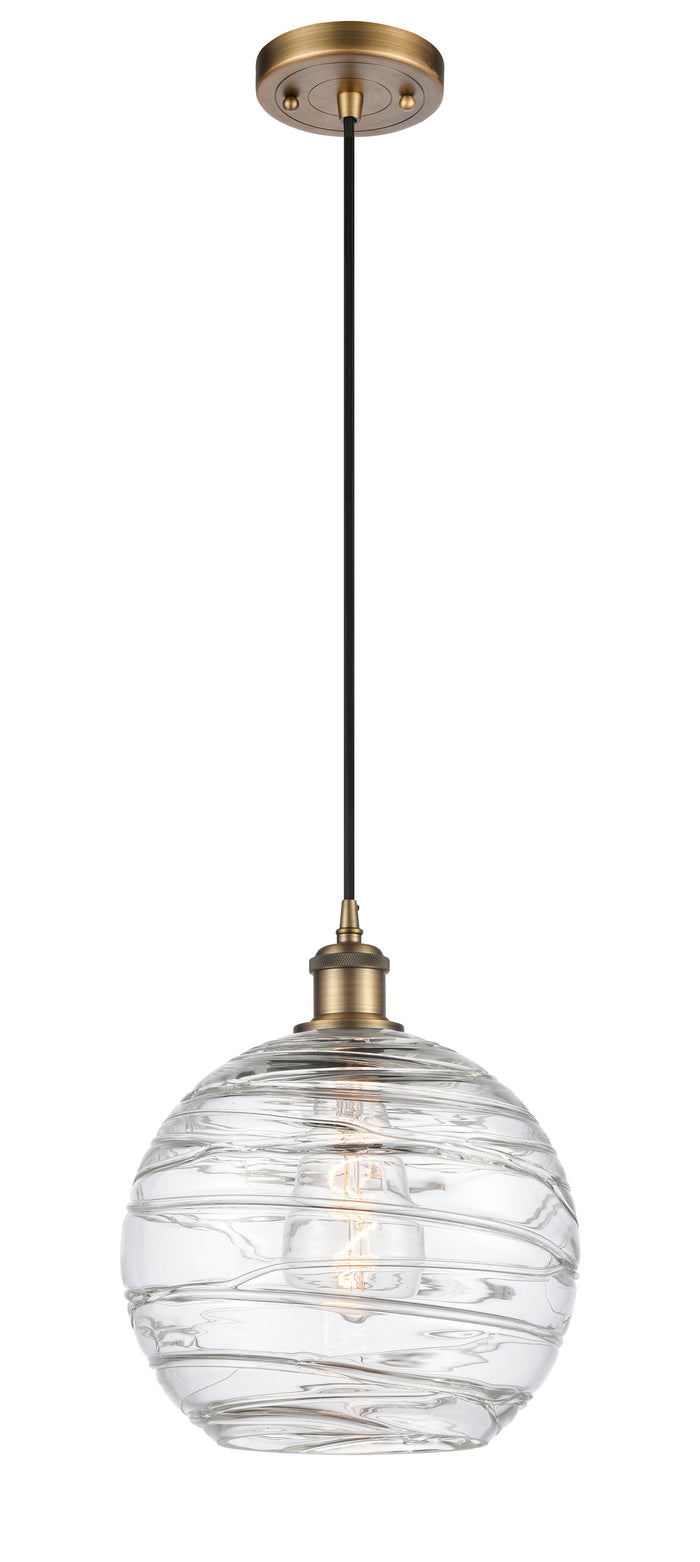 Ballston Mini Pendant Antique Brass Finish