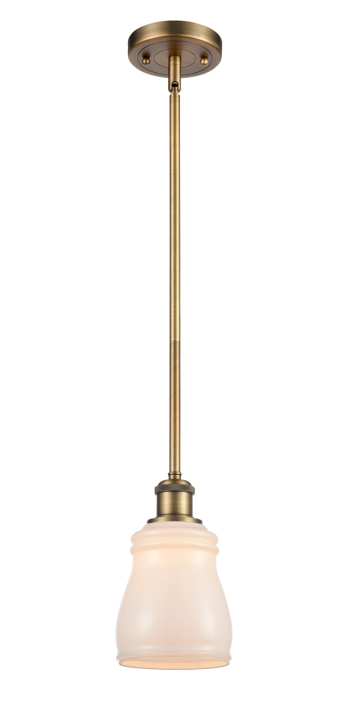 Ballston Mini Pendant Antique Brass Finish
