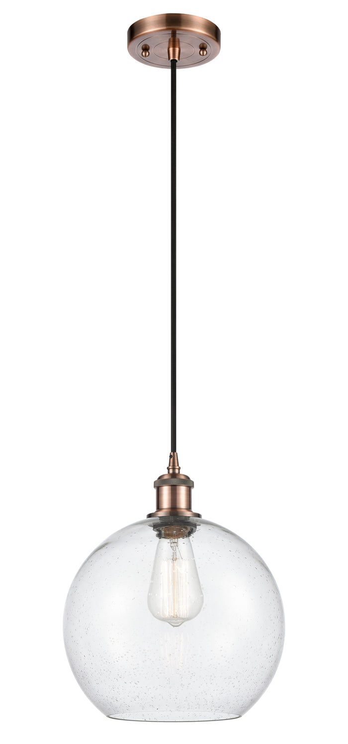 Ballston Mini Pendant Antique Brass Finish