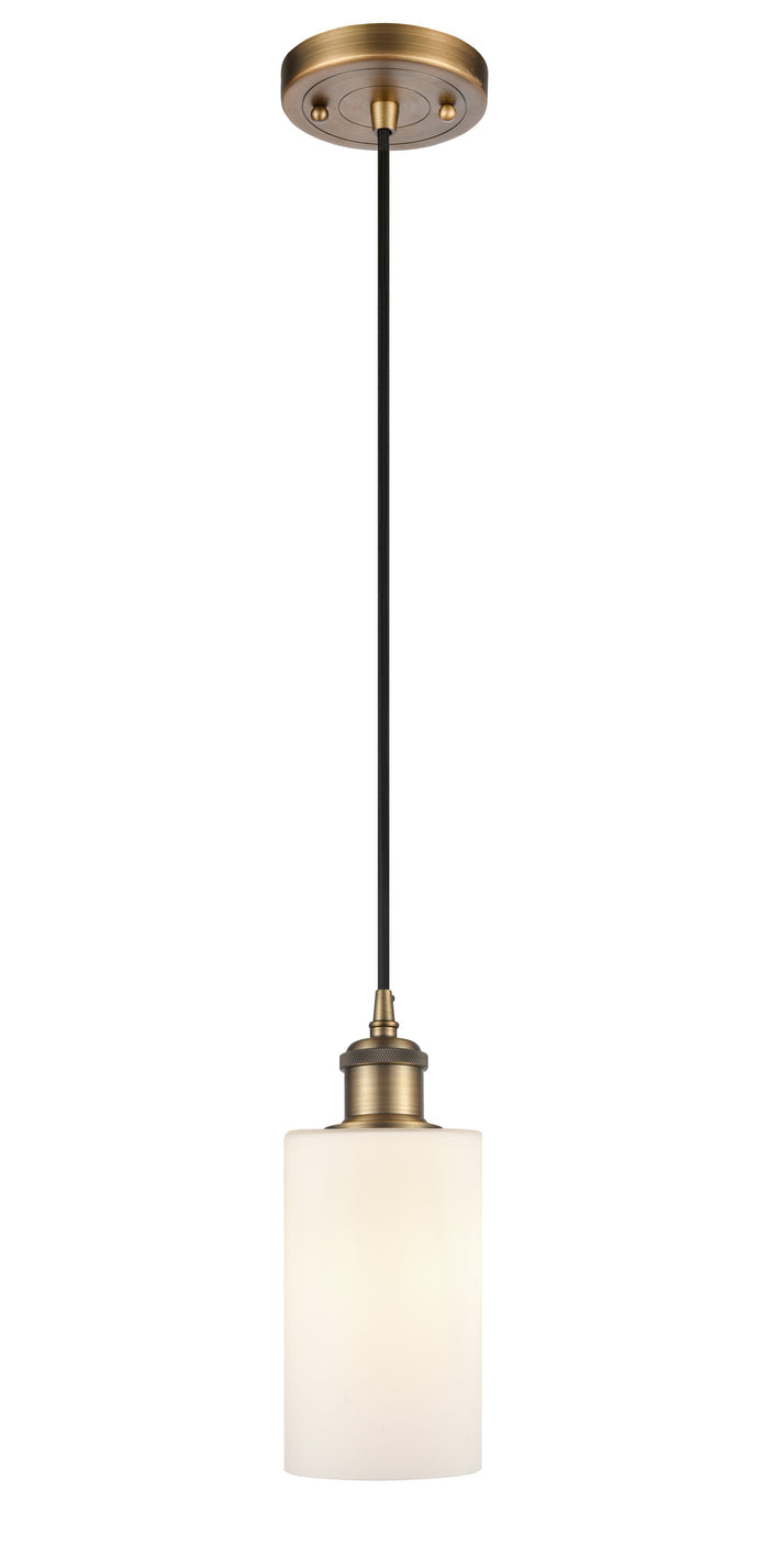Ballston Mini Pendant Antique Brass Finish