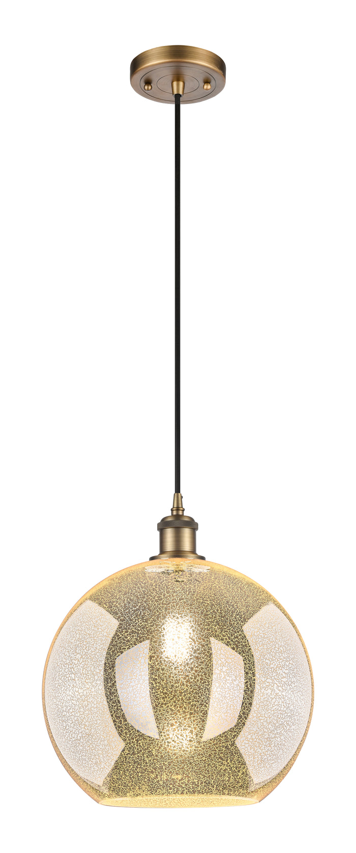 Ballston Mini Pendant Antique Brass Finish