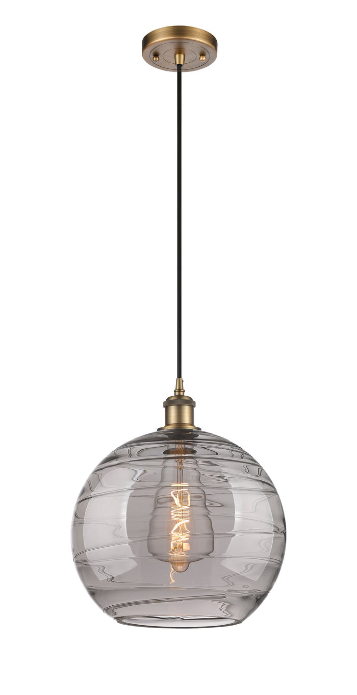 Ballston Mini Pendant Antique Brass Finish