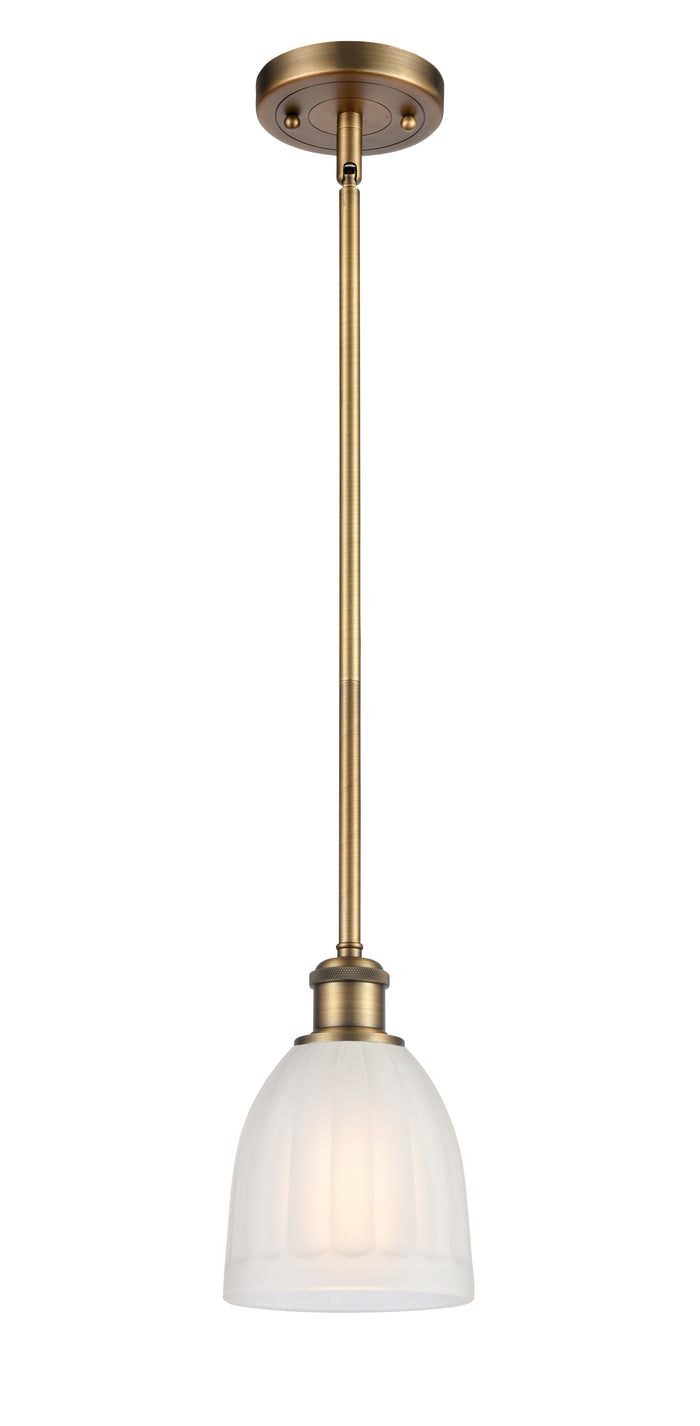 Ballston Mini Pendant Antique Brass Finish