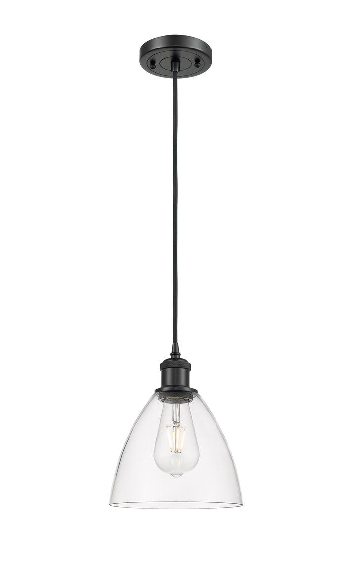 Ballston Mini Pendant Antique Brass Finish