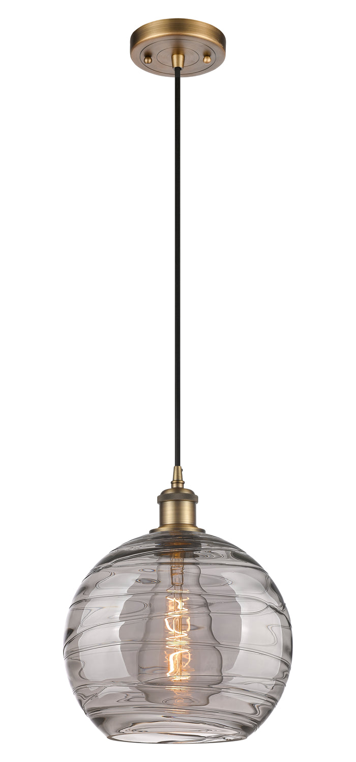 Ballston Mini Pendant Antique Brass Finish