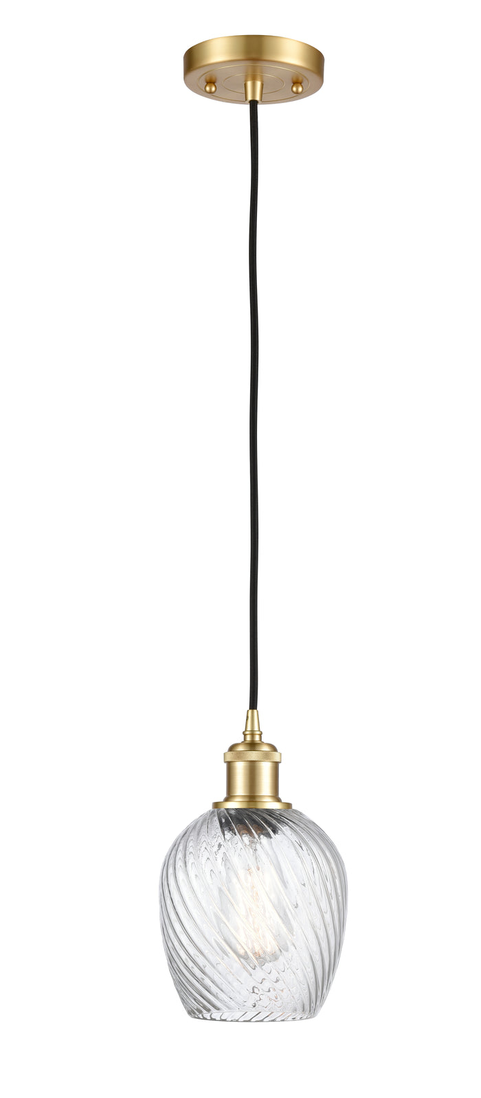 Ballston Mini Pendant Antique Brass Finish