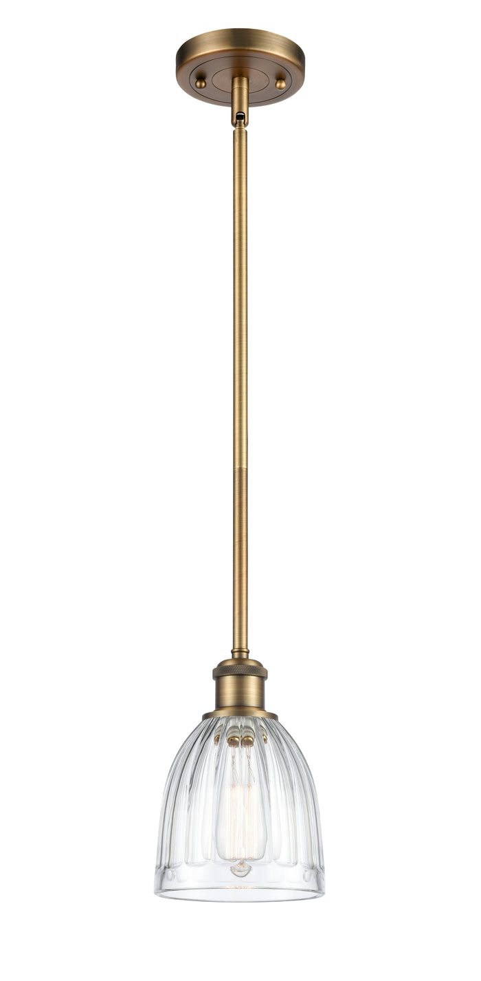 Ballston Mini Pendant Antique Brass Finish