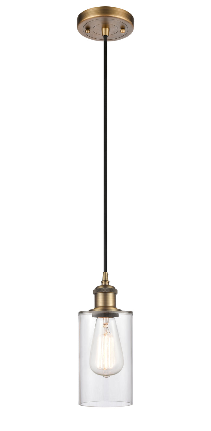 Ballston Mini Pendant Antique Brass Finish